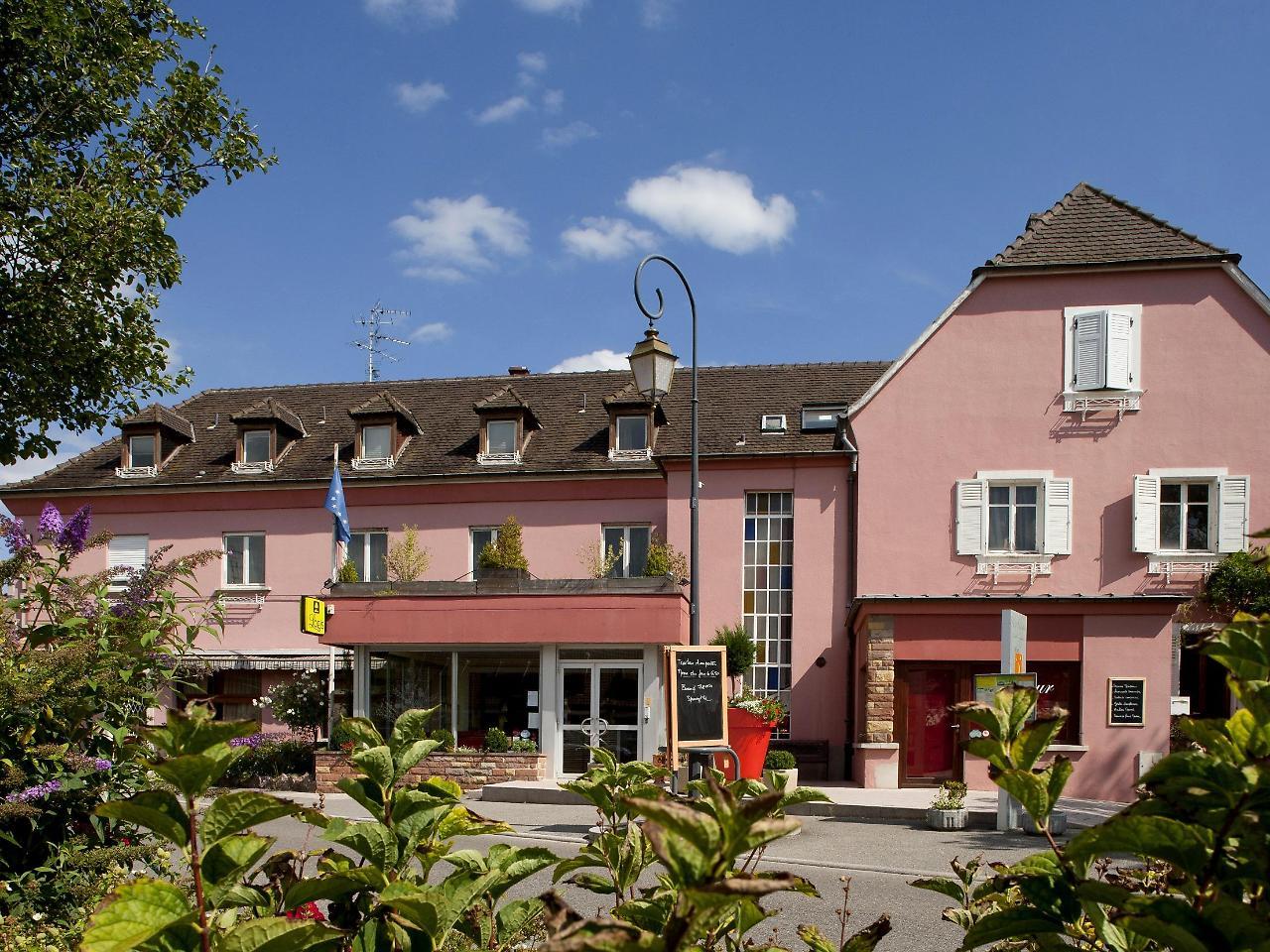 Hotel Restaurant Logis La Palette Wettolsheim Екстериор снимка